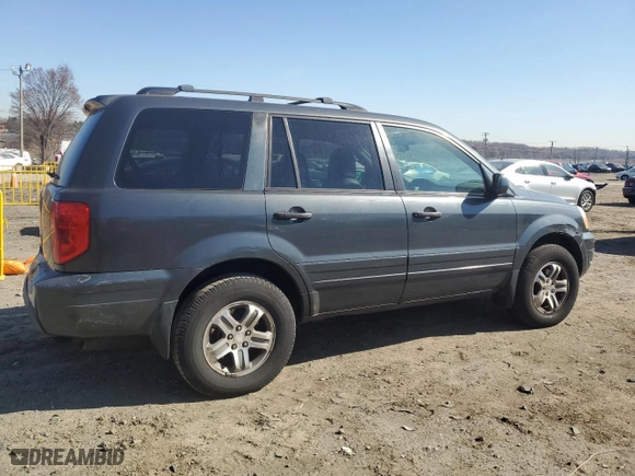 2003 Honda Pilot EX with VIN 2HKYF18603H577165, listed as a Copart auction lot 48366245 with 173,110 mi miles and Clean Title. Bid and sale history available at carsss.com. Image 3.