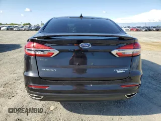 2019 Ford Fusion Titanium with VIN 3FA6P0D94KR205165, listed as a Copart auction lot 51829545 with 119,692 mi miles and Clean Title. Bid and sale history available at carsss.com. Image 6.
