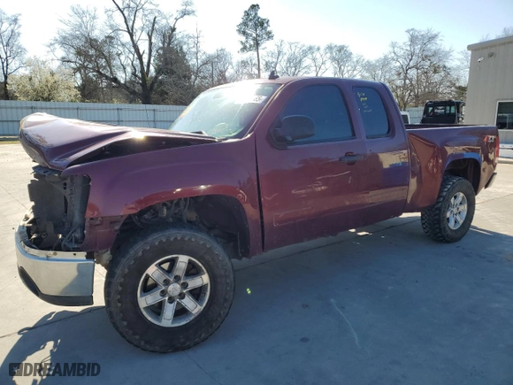 2009 GMC Sierra 1500 SLE with VIN 1GTEK29069Z222890, listed as a Copart auction lot 49048965 with 0 mi miles and Salvage Title. Bid and sale history available at carsss.com. Image 1.
