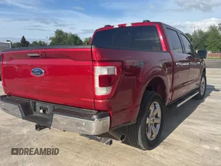 2022 Ford F-150 XL with VIN 1FTFW1E58NKD93244, listed as a Copart auction lot 55532315 with 254,832 mi miles and Clean Title. Bid and sale history available at carsss.com. Image 4.