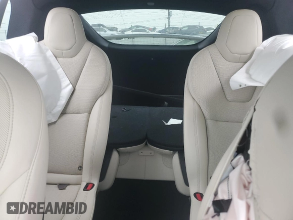 2023 Tesla Model X with VIN 7SAXCBE53PF380665, listed as a Copart auction lot 50799755 with Not Provided miles and Salvage Title. Bid and sale history available at DreamBid. Image 10.