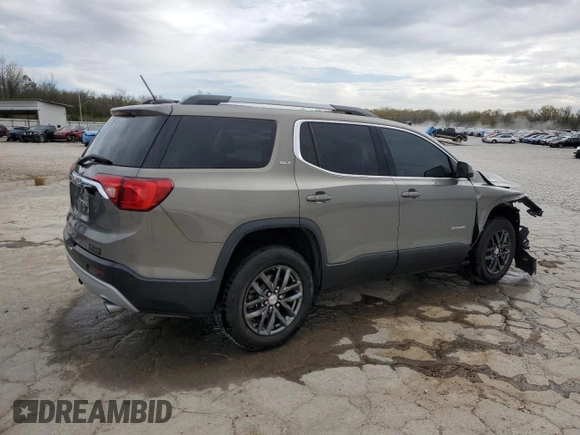 2019 GMC Acadia SLT with VIN 1GKKNMLS1KZ136803, listed as a Copart auction lot 50309655 with 55,987 mi miles and Salvage Title. Bid and sale history available at carsss.com. Image 3.