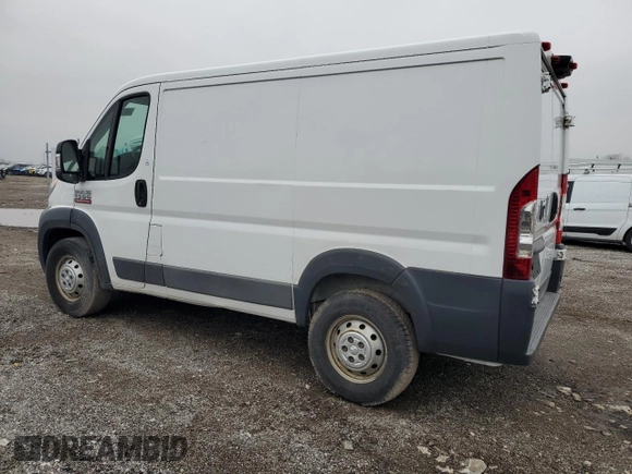 2017 Ram ProMaster Cargo with VIN 3C6TRVNG9HE534856, listed as a Copart auction lot 60272604 with 137,146 mi miles and Clean Title. Bid and sale history available at carsss.com. Image 2.
