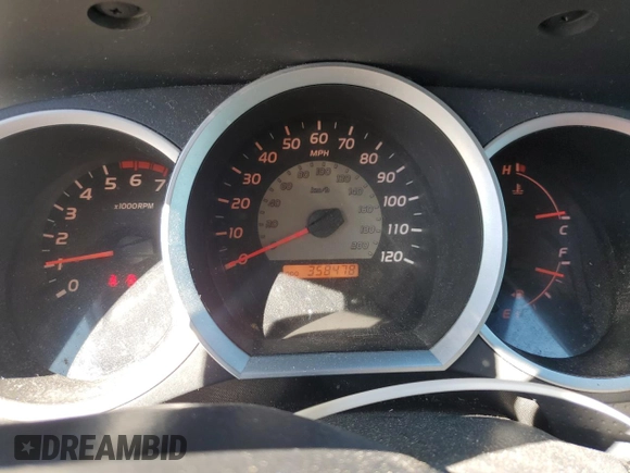 2005 Toyota Tacoma PreRunner with VIN 5TEKU72N15Z029223, listed as a Copart auction lot 46357045 with 358,478 mi miles and Salvage Title. Bid and sale history available at carsss.com. Image 9.