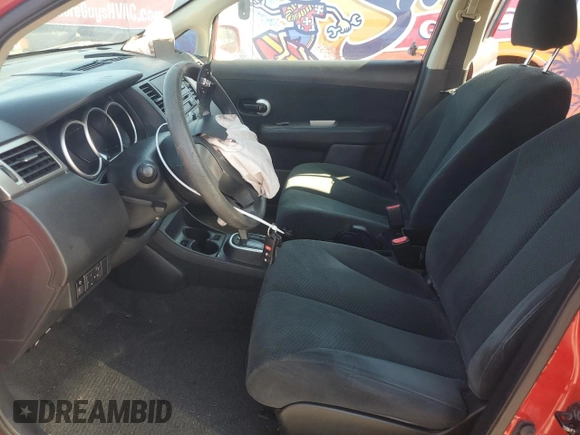 2011 Nissan Versa 1.8 S with VIN 3N1BC1CPXBL366958, listed as a Copart auction lot 71180954 with 129,431 mi miles and Salvage Title. Bid and sale history available at carsss.com. Image 7.