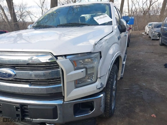 2017 Ford F-150 XL with VIN 1FTEW1EF9HKC16081, listed as a IAAI auction lot 41582496 with 180,005 mi miles. Bid and sale history available at carsss.com. Image 2.