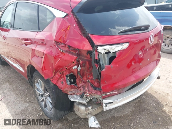 2020 Acura RDX Technology with VIN 5J8TC2H58LL011154, listed as a IAAI auction lot 41938372 with 93,206 mi miles and . Bid and sale history available at DreamBid. Image 6.