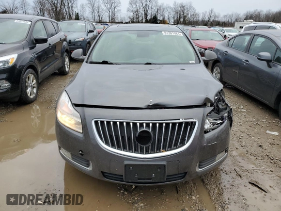 2011 Buick Regal CXL RL6 with VIN W04GU5GC6B1007199, listed as a Copart auction lot 81301984 with 83,987 mi miles and Clean Title. Bid and sale history available at carsss.com. Image 5.