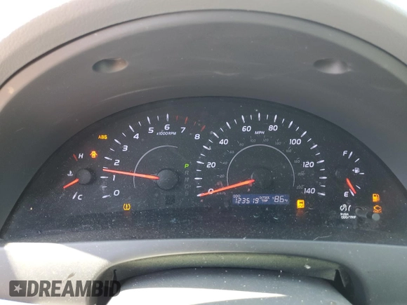 2011 Toyota Camry LE with VIN 4T4BF3EK7BR159856, listed as a Copart auction lot 59521625 with 123,519 mi miles and Salvage title. Bid and sale history available at DreamBid. Image 9.