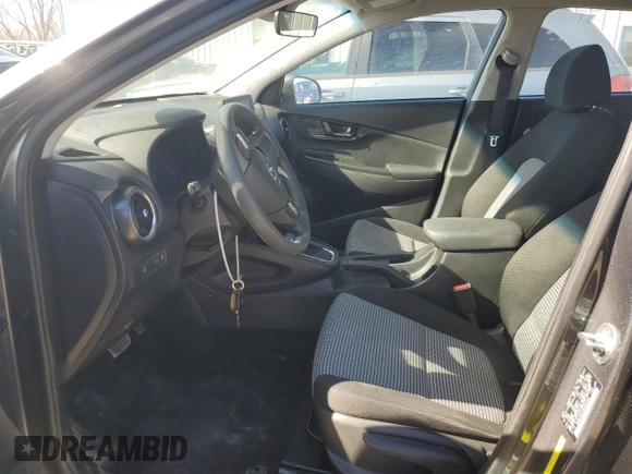2022 Hyundai Kona SE with VIN KM8K2CAB7NU804098, listed as a Copart auction lot 46596695 with 94,553 mi miles and Salvage Title. Bid and sale history available at carsss.com. Image 7.