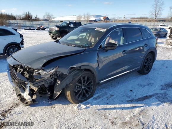 2021 Mazda CX-9 Grand Touring with VIN JM3TCBDY3M0513739, listed as a Copart auction lot 88504665 with 60,240 mi miles and Salvage Title. Bid and sale history available at carsss.com. Image 1.