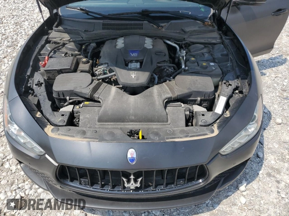 2017 Maserati Ghibli S Q4 with VIN ZAM57RTS8H1249909, listed as a Copart auction lot 60283645 with 128,090 mi miles and Clean title. Bid and sale history available at DreamBid. Image 11.