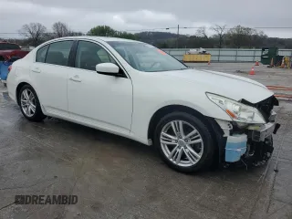 2013 Infiniti G37 Journey with VIN JN1CV6AP6DM719087, listed as a Copart auction lot 51229035 with 166,897 mi miles and Salvage Title. Bid and sale history available at DreamBid. Image 4.