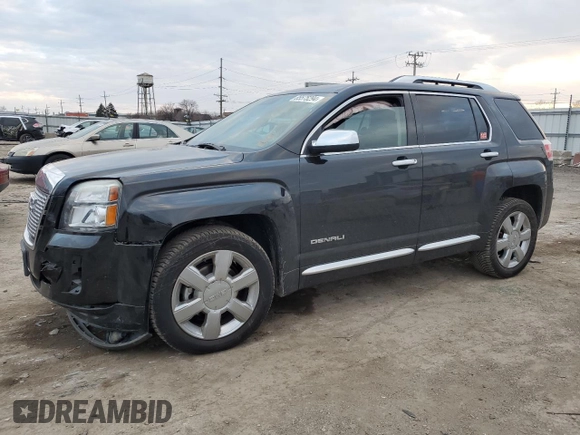 2015 GMC Terrain Denali with VIN 2GKFLUE38F6295381, listed as a Copart auction lot 85575294 with 29,133 mi miles and Salvage Title. Bid and sale history available at DreamBid. Image 1.