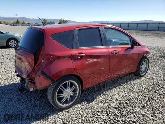 2015 Nissan Note S Plus with VIN 3N1CE2CP1FL371993, listed as a Copart auction lot 57518865 with 72,885 mi miles and Salvage title. Bid and sale history available at DreamBid. Image 3.