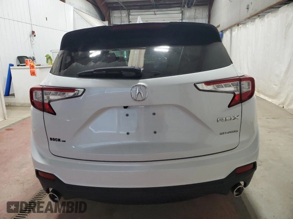 2021 Acura RDX z VIN 5J8TC2H34ML006095, wystawiony jako Copart lot #60210505 z przebiegiem Nie podano mil oraz Szkoda całkowita • Salvage title. Historia ofert i sprzedaży dostępna na DreamBid. Obrazek 6.