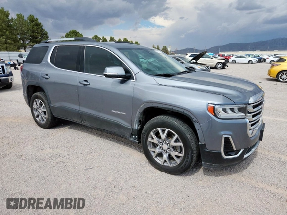 2020 GMC Acadia SLT with VIN 1GKKNMLS1LZ158866, listed as a Copart auction lot 64294815 with 84,788 mi miles and Salvage title. Bid and sale history available at DreamBid. Image 4.