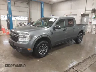 2024 Ford Maverick XLT with VIN 3FTTW8H33RRA41194, listed as a IAAI auction lot 41855691 with 21,387 mi miles and . Bid and sale history available at DreamBid. Image 2.