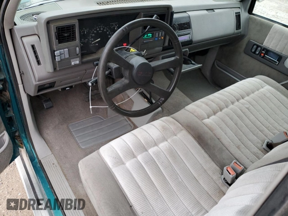 1994 GMC Sierra 1500 with VIN 1GTEK14K5RE539652, listed as a Copart auction lot 80877094 with 162,533 mi miles and Salvage Title. Bid and sale history available at DreamBid. Image 8.