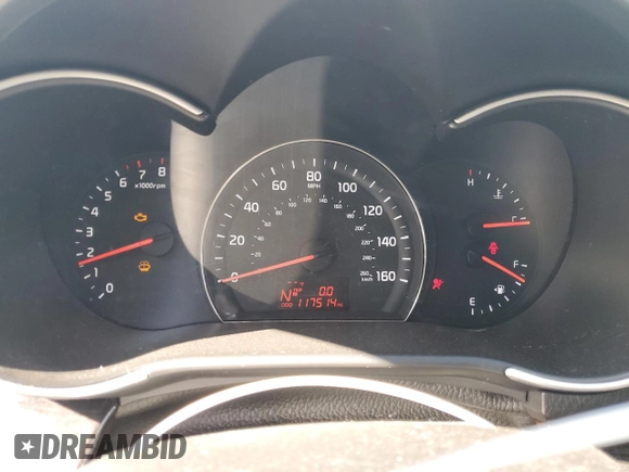 2015 Kia Sorento LX with VIN 5XYKTDA77FG605316, listed as a Copart auction lot 55351165 with 117,514 mi miles and Clean Title. Bid and sale history available at carsss.com. Image 9.