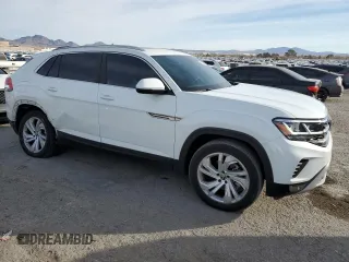 2021 Volkswagen Atlas SEL with VIN 1V2EE2CA2MC211159, listed as a Copart auction lot 87508525 with 44,127 mi miles and Salvage title. Bid and sale history available at DreamBid. Image 4.