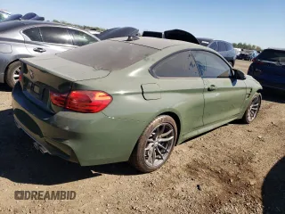2015 BMW M4 with VIN WBS3R9C56FK333498, listed as a Copart auction lot 72363514 with 11,065 mi miles and Salvage Title. Bid and sale history available at carsss.com. Image 3.