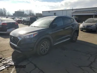 2020 Hyundai Tucson Sport z VIN KM8J3CAL1LU102535, wystawiony jako Copart lot #85703234 z przebiegiem 101 018 mil mil oraz Szkoda całkowita • Salvage title. Historia ofert i sprzedaży dostępna na DreamBid. Obrazek 1.