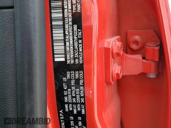 2017 Jeep Renegade Latitude z VIN ZACCJABB7HPG22860, wystawiony jako Copart lot #51043855 z przebiegiem 107 941 mil mil oraz Szkoda całkowita • Salvage title. Historia ofert i sprzedaży dostępna na DreamBid. Obrazek 14.