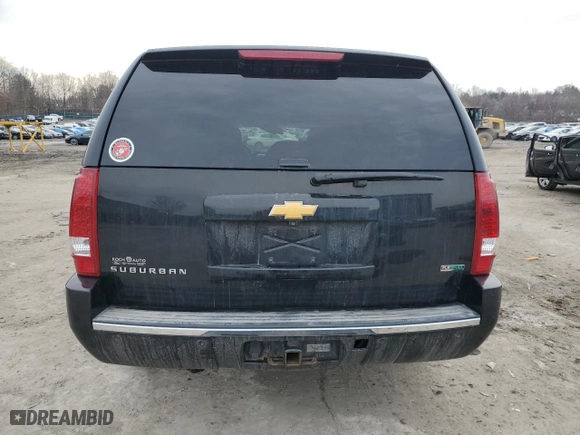 2012 Chevrolet Suburban LTZ with VIN 1GNSKKE71CR181279, listed as a Copart auction lot 46655645 with 178,183 mi miles and Salvage Title. Bid and sale history available at carsss.com. Image 6.