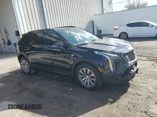 2021 Cadillac XT4 FWD Sport with VIN 1GYFZER44MF080872, listed as a Copart auction lot 86344534 with 23,865 mi miles and Salvage Title. Bid and sale history available at DreamBid. Image 4.
