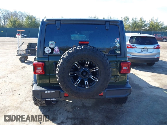 2020 Jeep Wrangler Unlimited Sport S с VIN 1C4HJXDG9LW328034, выставлен на аукционе IAAI как лот 41808054 с пробегом 48 781 миль миль и . История ставок и продаж доступна на DreamBid. Изображение 16.
