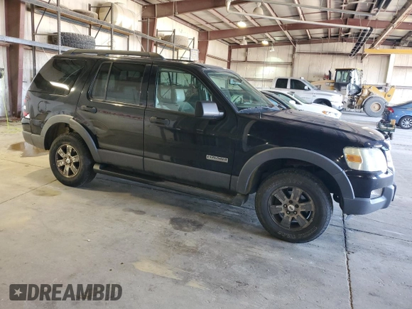 2006 Ford Explorer XLT with VIN 1FMEU73E76UB17324, listed as a Copart auction lot 51211425 with 134,251 mi miles and Salvage Title. Bid and sale history available at carsss.com. Image 4.