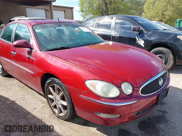 2005 Buick LaCrosse CXS with VIN 2G4WE537751209762, listed as a IAAI auction lot 41886239 with 158,268 mi miles and . Bid and sale history available at DreamBid. Image 1.