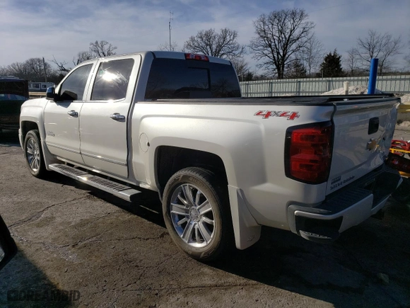 2015 Chevrolet Silverado 1500 High Country with VIN 3GCUKTECXFG327686, listed as a Copart auction lot 45589115 with 94,970 mi miles and Salvage Title. Bid and sale history available at carsss.com. Image 2.