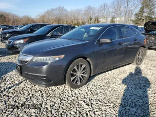 2015 Acura TLX Tech with VIN 19UUB1F55FA013481, listed as a Copart auction lot 47870775 with 123,195 mi miles and Clean Title. Bid and sale history available at carsss.com. Image 1.