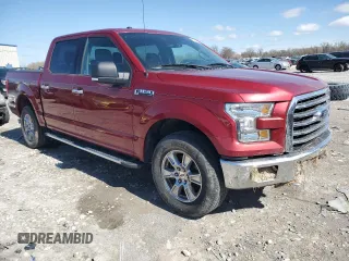 2015 Ford F-150 XLT with VIN 1FTEW1EF6FKD53993, listed as a Copart auction lot 49894165 with 66,948 mi miles and Salvage Title. Bid and sale history available at carsss.com. Image 4.