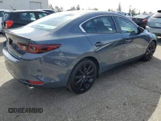 2024 Mazda 3 S Carbon Edition with VIN 3MZBPBCM1RM408173, listed as a Copart auction lot 48551675 with 451 mi miles and Clean title. Bid and sale history available at DreamBid. Image 3.