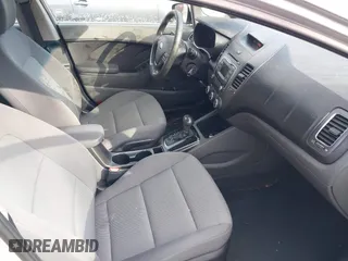 2018 Kia Forte LX with VIN 3KPFK4A74JE167784, listed as a IAAI auction lot 41969966 with 76,521 mi miles. Bid and sale history available at carsss.com. Image 5.