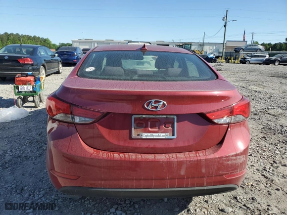 2016 Hyundai Elantra SE with VIN KMHDH4AE2GU553503, listed as a Copart auction lot 53285645 with 190,257 mi miles and Clean Title. Bid and sale history available at carsss.com. Image 7.