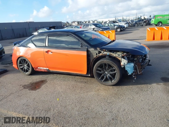 2015 Scion tC with VIN JTKJF5C79FJ008795, listed as a IAAI auction lot 41570815 with 88,809 mi miles. Bid and sale history available at carsss.com. Image 14.