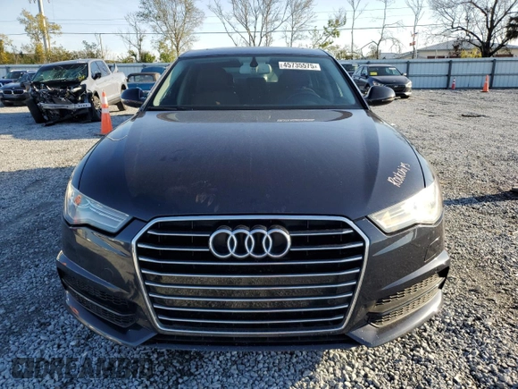 2017 Audi A6 Premium Plus with VIN WAUD8AFC5HN030074, listed as a Copart auction lot 45735575 with 79,870 mi miles and Salvage title. Bid and sale history available at DreamBid. Image 5.
