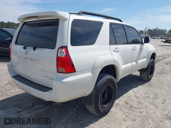 2006 Toyota 4Runner SR5 with VIN JTEZU14R260071750, listed as a IAAI auction lot 41817834 with 298,154 mi miles and . Bid and sale history available at DreamBid. Image 4.