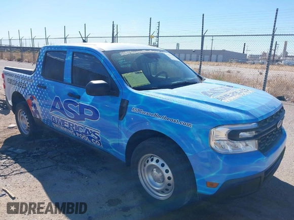 2023 Ford Maverick XL with VIN 3FTTW8E39PRA39306, listed as a IAAI auction lot 41476241 with 12,003 mi miles and . Bid and sale history available at DreamBid. Image 1.