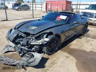 2016 Chevrolet Corvette Z51 2LT with VIN 1G1YK2D7XG5107479, listed as a IAAI auction lot 41711158 with 48,791 mi miles. Bid and sale history available at carsss.com. Image 2.