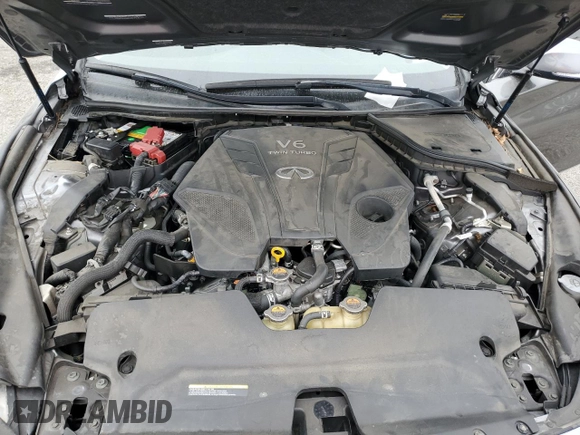 2020 Infiniti Q50 Luxe z VIN JN1EV7AP7LM206136, wystawiony jako Copart lot #59612355 z przebiegiem 70 001 mil mil oraz Szkoda całkowita • Salvage title. Historia ofert i sprzedaży dostępna na DreamBid. Obrazek 11.