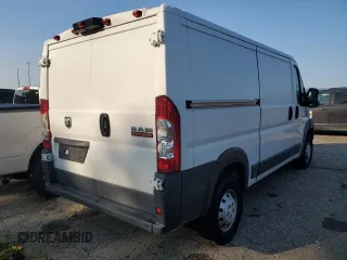 2018 Ram ProMaster Cargo with VIN 3C6TRVAG0JE154199, listed as a Copart auction lot 59683224 with 125,205 mi miles and Clean Title. Bid and sale history available at DreamBid. Image 3.