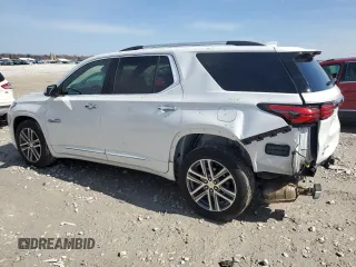 2022 Chevrolet Traverse High Country z VIN 1GNEVNKW0NJ192213, wystawiony jako Copart lot #49582805 z przebiegiem 22 588 mil mil oraz Szkoda całkowita • Salvage title. Historia ofert i sprzedaży dostępna na DreamBid. Obrazek 2.