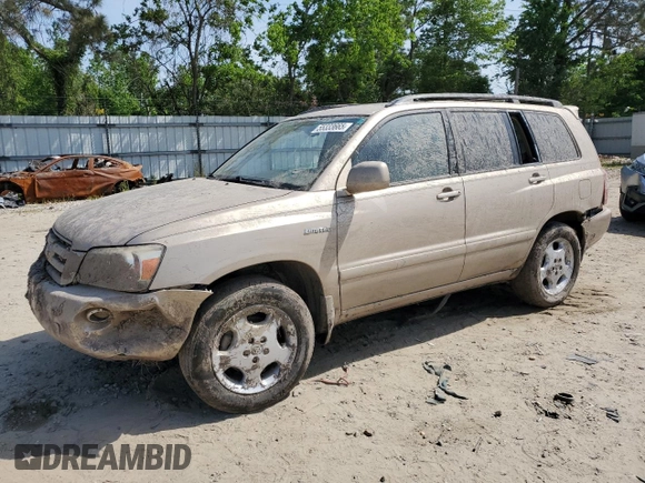 2004 Toyota Highlander z VIN JTEEP21A440047635, wystawiony jako Copart lot #55333665 z przebiegiem 189 536 mil mil oraz Szkoda całkowita • Salvage title. Historia ofert i sprzedaży dostępna na DreamBid. Obrazek 1.