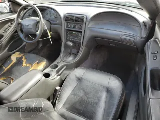 2001 Ford Mustang Deluxe with VIN 1FAFP44401F230975, listed as a Copart auction lot 45358645 with 189,402 mi miles and Salvage Title. Bid and sale history available at carsss.com. Image 8.