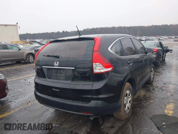 2013 Honda CR-V LX with VIN 3CZRM3H31DG710936, listed as a IAAI auction lot 41608766 with 122,624 mi miles. Bid and sale history available at carsss.com. Image 4.